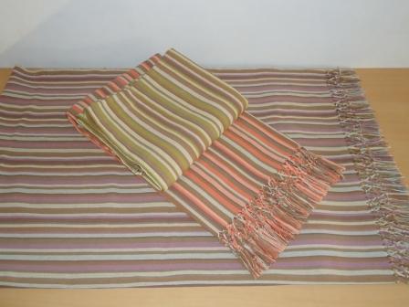 colorful throws