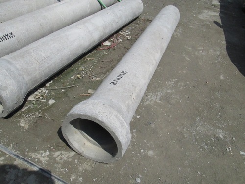Spun RCC Pipes - Cement, Diameter 150-2400mm, Gray, Round Shape | High Strength, Corrosion Resistant, Excellent Dimensional Accuracy