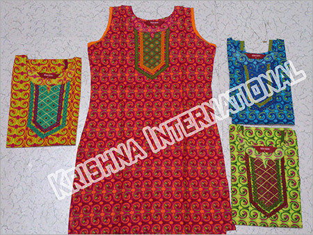 Cambric Printed Kurtis