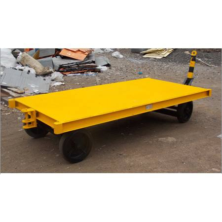 Platform Trolley - 2.5 Ton & 1.0 Ton Capacity | Durable, Easy to Operate, High Load Bearing Capacity, Smooth Operation, Yellow & Black