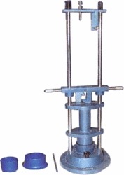 Aggregate Impact Testing Machine - Cast Iron & Stainless Steel, 300mm x 300mm x 1000mm, Manual Operation, 50kg Weight, 1-Year Warranty