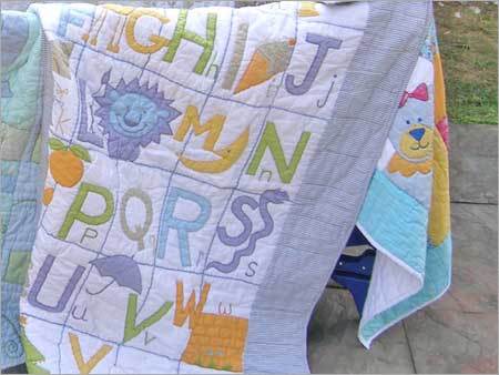 Baby Alphabet Quilt