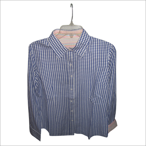 महिलाओं की चेक्स शर्ट