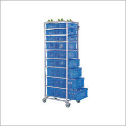 Veg. Cutting Storage Trolley