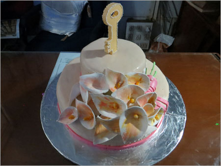 केक के आकार का 21 वर्ष