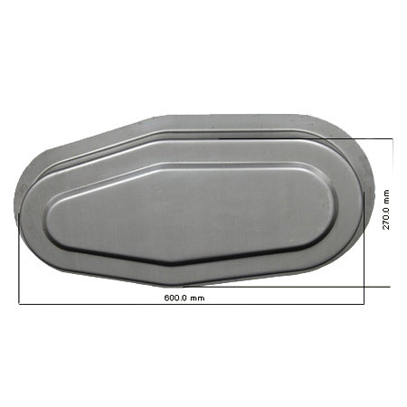 घुमावदार जुताई करने की मशीन के साइड गियर कवर