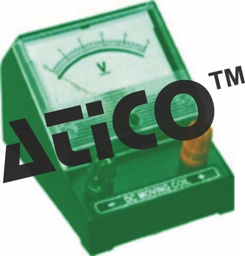 Ohm Meter - ABS Plastic 100x100x140mm Green, Analog Display, Resistance Measurement, Portable Design