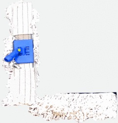 Dry Mop - Plastic Material, Available in Sizes 18", 24", 30", & 36", Color: White | Features: Anti-Bacterial, Good Water Absorption, Soft Feel