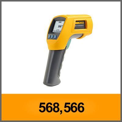 Infrared Thermometer - Plastic, Manual Operation, Yellow and Gray Color | Temperature Range -40 C to 1372 C, 30:1 and 50:1 Distance-to-Spot Ratio, USB Connectivity