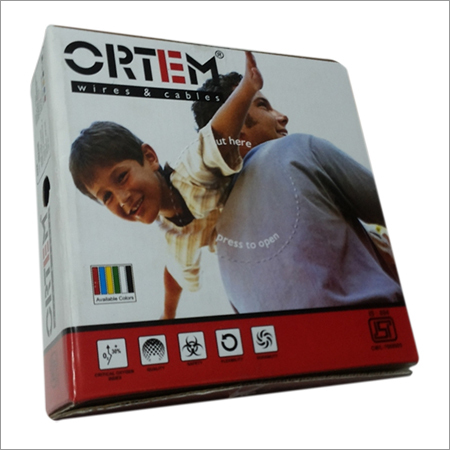 Cable Duplex Packaging Boxes - PVC Material, Rectangular Shape, White Color | UV Offset Printing, High Tearing Strength, Optimal Water Resistance