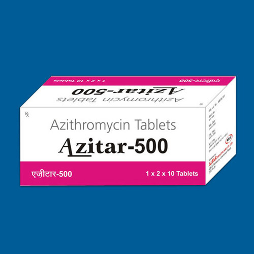 Azithromycin Tablets - Anti-Bacterial General Medicine | Recommended for Bacterial Infection, Store in Dry Place