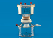 Membrane Filter Holder - 47 mm Diameter, Durable Plastic Design for Precision Filtration