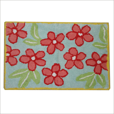 रंगीन बाथरूम मैट