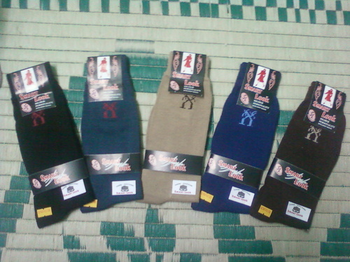 Socks For Men - Nylon, Ankle Length, Plain Pattern | All Season, Washable, Low Elasticity