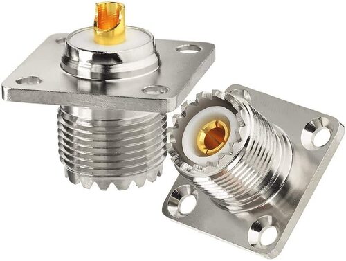 UHF महिला So239 4 होल पैनल माउंट कनेक्टर आवेदन: Ibs & Bts