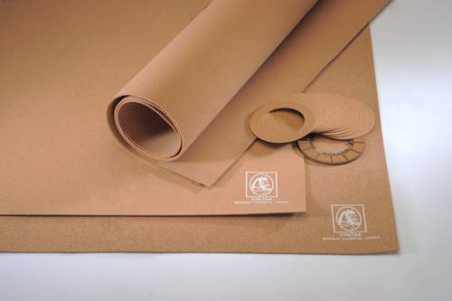 Agglomerated Cork Sheet - Cork, 3'x2' or 3'x3', Light Brown, 0.8mm-10mm Thickness | Durable Material, Eco-Friendly, Moisture Resistant, High Strength, Easy Cutting