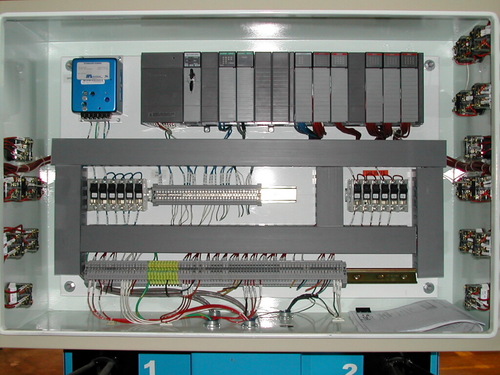 PLC Panel - ABS Plastic, Customizable Dimensions | Ethernet/Profibus Communication, 24VDC Power Supply, Durable Design, Low Maintenance, Reliable Automation