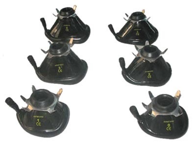 ब्लैक एनेस्थीसिया फेस मास्क