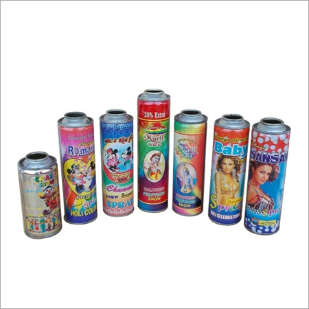 एरोसोल स्नो स्प्रे कैन