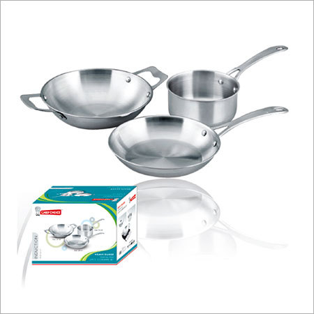 3 Pcs. Heavy Guage Cookware Set
