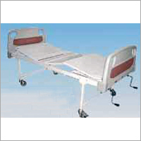 Hospital Fowler Bed - Steel Frame, 3 Sections, 250kg Capacity | Adjustable Height, Manual Head & Foot Adjustment, Easy Mobility