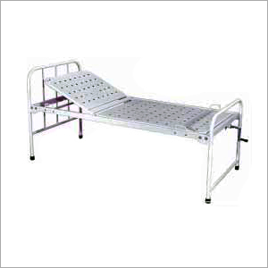 Hospital Semi Fowler Beds - Steel Frame, Adjustable Height & Variable Backrest and Leg Rest Angles | Easy Operation, Durable, Smooth Movement