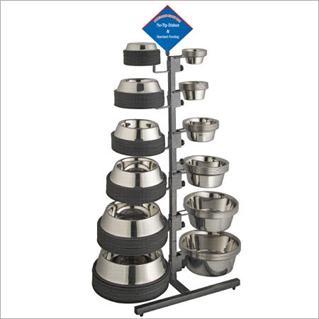 डबल साइडेड डिस्प्ले रैक