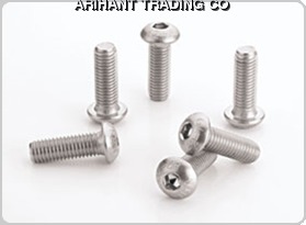 Stainless Steel Button Head
