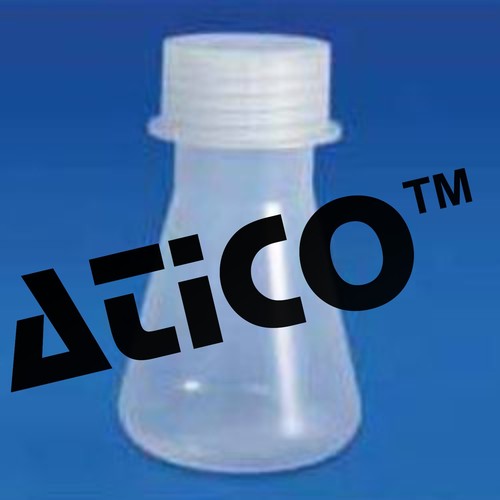 Conical Flasks - Polypropylene, 100 ml, 250 ml, 500 ml | Translucent, Autoclavable, Leakproof Screw Cap, Laboratory Use