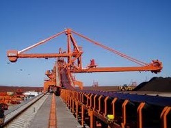 Dust Suppression For Stacker Reclaimer