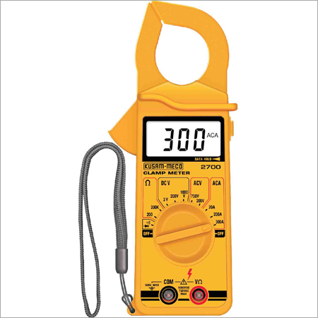 Tough Abs Plastic Housing Digital Ac Clamp Meter