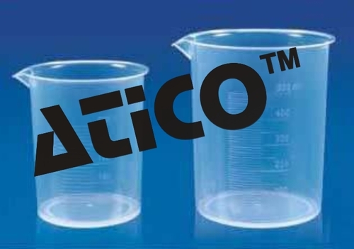 Beakers - Polypropylene, 50ml to 2000ml Capacities | Autoclavable, Chemical Resistant, Excellent Clarity, Tapered Spout, Raised Graduations