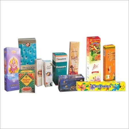 अगरबत्ती, सौंदर्य प्रसाधन और खाद्य पैकेजिंग बॉक्स