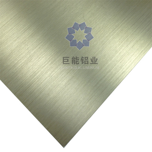 गोल्ड ब्रश्ड एनोडाइज्ड एल्युमिनियम कॉइल