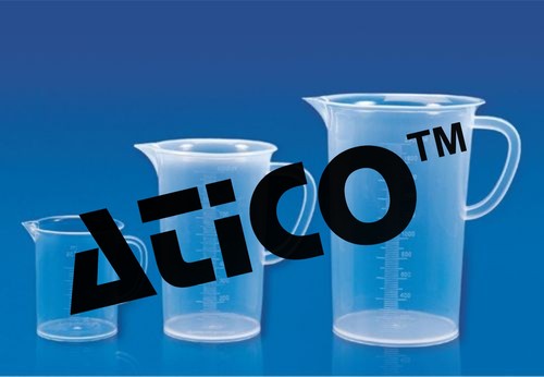 Measuring Jugs - Polypropylene, 250 ml to 2000 ml Sizes, Clear and Autoclavable with Easy Read Graduations and Convenient Handle