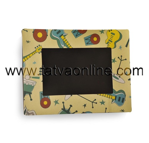 Yellow Paper Photo Frames