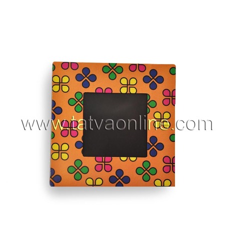 Orange $ Green $ Yellow Photo Frame Handmade