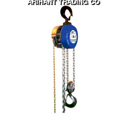 Chain Pulley Block - Alloy Steel Construction, 80 kg Weight Capacity, Blue Color | Precision Machined Gears, Noiseless Operation