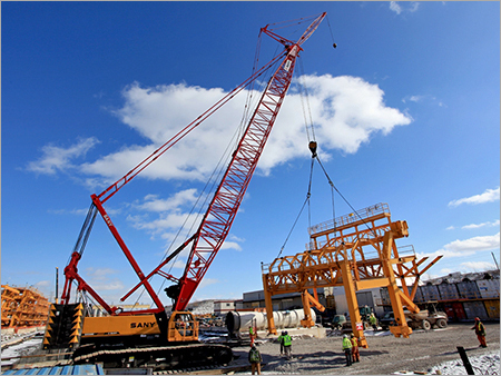Crane Rental Services - Tower Crane, 50-500 Tons Capacity, Variable Boom Length | Heavy Lifting, Precise Placement, Efficient Operation, Expert Operators, OSHA Standards