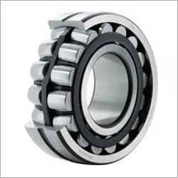Double Row Spherical Roller Bearings - Stainless Steel, High Load Capacity | Silver, Ideal for Dynamic and Static Misalignment
