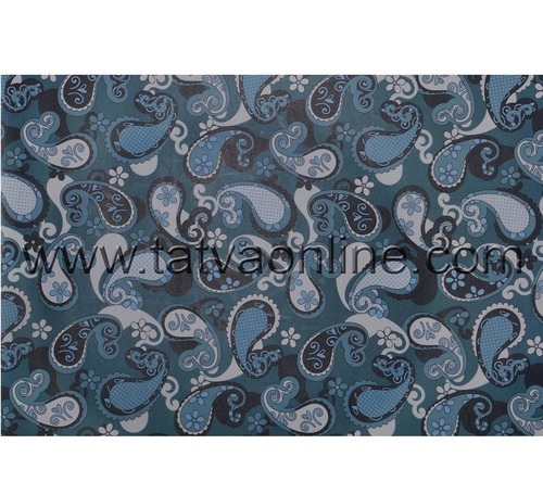 Sky Blue And White Gift Wrap Paper