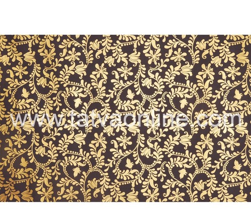 Brown And Golden Gift Wrapping Paper