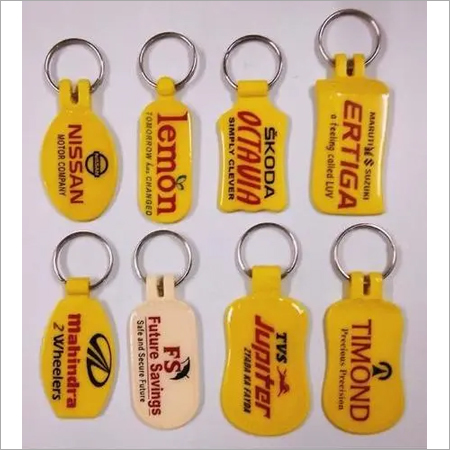 Abs laminated Keyring