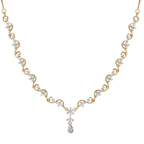 Delicate Diamond Necklace