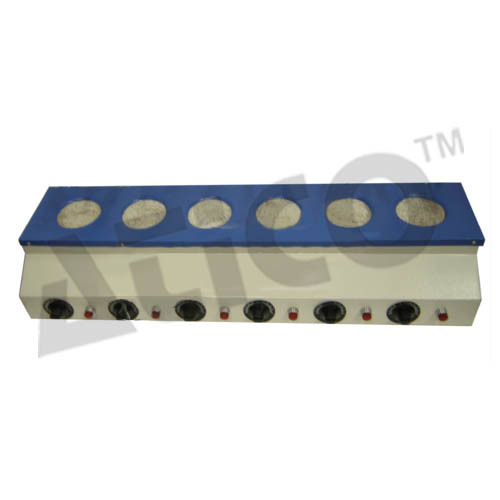 Soxhlet Extraction Unit - Electric Metal, 3/6 Heaters | Durable Build, Easy Operation, Precise Heating, Adjustable Temperature