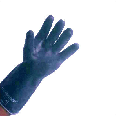 Black Rubber Gloves