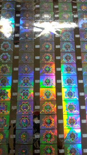 Silver/Golden/Blue/Green Hot Stamping Holograms