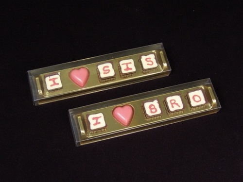 चॉकलेट ट्रे और बॉक्स