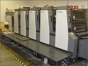 Komori Lithrone 526 + Coater