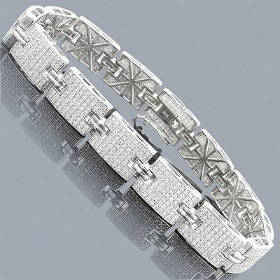 Designer Platinum Bracelet